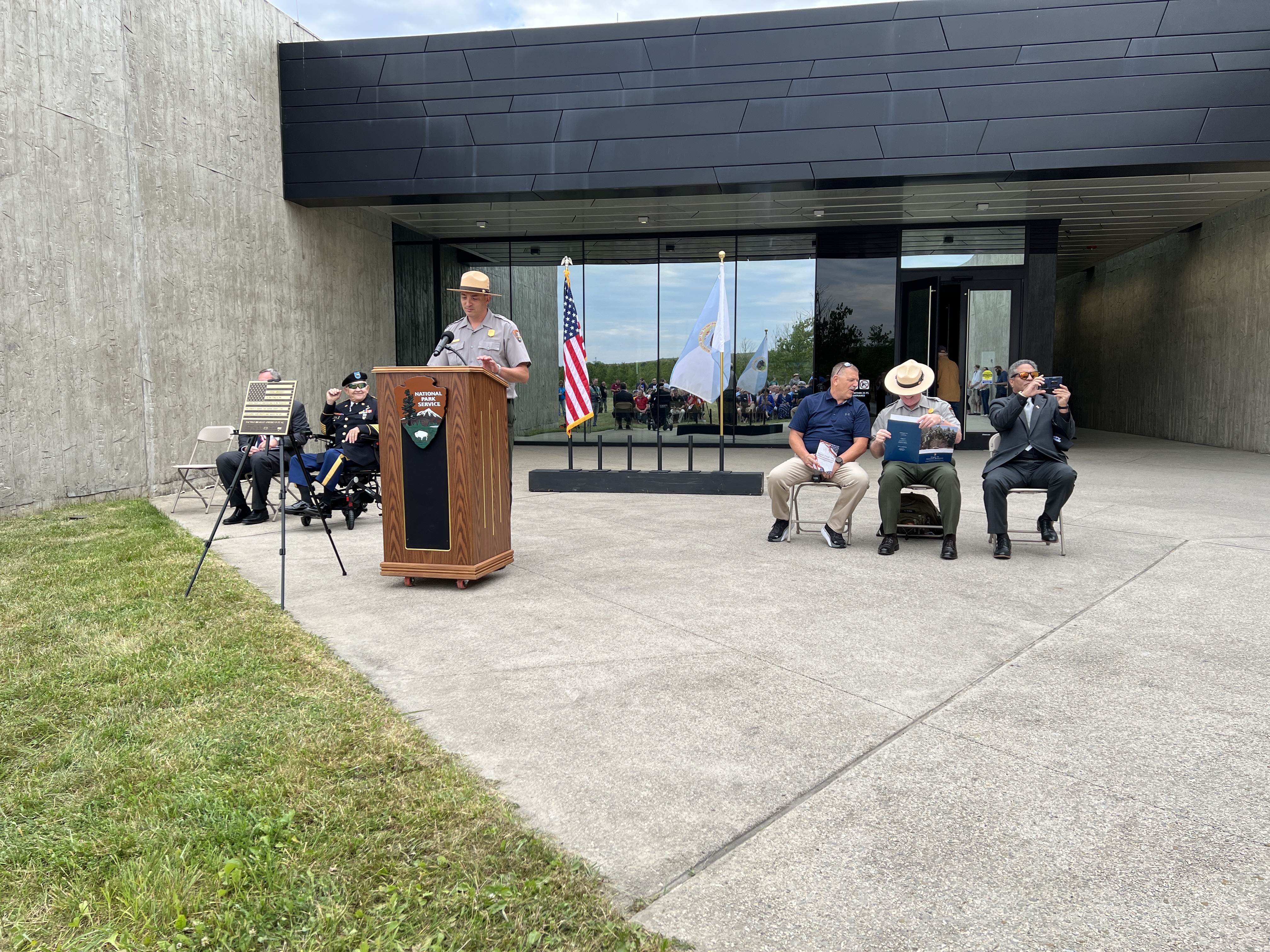 Photo of Guest Speakers at Flight 93 Neniruak